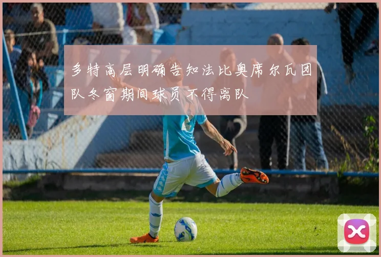 多特高层明确告知法比奥席尔瓦团队冬窗期间球员不得离队